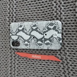 Loopy Snakeskin case iphone X